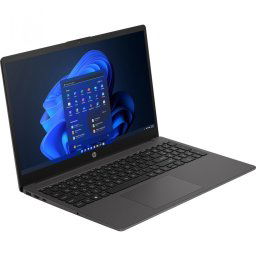 Laptop HP 250 G10 cu procesor Intel Core i5-1335U 10-Core (1.3GHz, up to 4.6GHz, 12MB), 15.6 inch FHD, 16GB DDR4, SSD 512GB PCIe NVMe, Intel UHD Graphics, Windows 11 PRO Educational 64bit, Dark Ash Silver, 1yw NewTechnology Media
