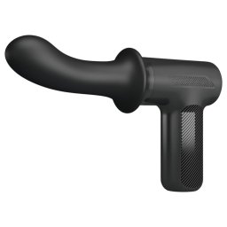 Pretty Love Dj Doctor - vibrator pistol pentru vagin cu împingere (negru)