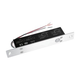 Bolt electric Fail Safe (NC), 12 Vcc, delay 0-3-6 secunde, monitorizare CSL-39-NC