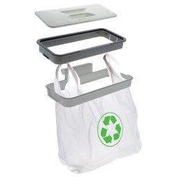 Suport Pungă de Gunoi cu Capac pentru Ușă Dulap Soluție Compactă pentru Bucătărie