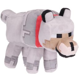 Jucarie din plus wolf, minecraft, 32 cm