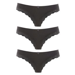 LASCANA Slip negru