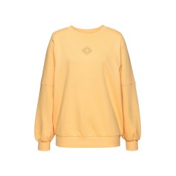 BUFFALO Bluză de molton galben