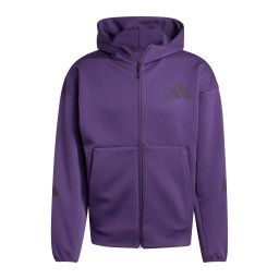 ADIDAS SPORTSWEAR Bluză cu fermoar sport 'Z.N.E.' mov mură