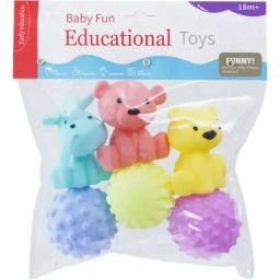 Set de jucării de baie cu ursuleți - 6 bucăți, diverse modele