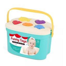 Găleată pentru potrivirea formelor, set de 11 piese