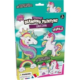 Set de creare tablou cu diamante - Lumea Unicornului