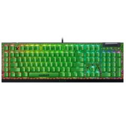 RAZER BlackWidow V4 X (Green Switch) Tastatură de gaming - Minecraft Edition - Layout US