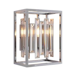 Aplica de perete ACADIA Endon 81932, 1xE14/40W/230V, crom lucios