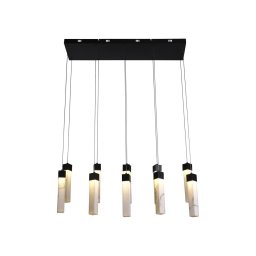 Searchlight 10879-10BK - Lustră LED suspendată pe cablu MOONBEAM LED/56W/230V