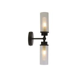 Searchlight 29982BK - Aplică de perete IMPERIAL 2xG9/33W/230V neagră