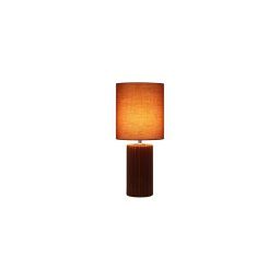 Searchlight EU22353OR - Lampă de masă GROOVE 1xE14/60W/230V bordo