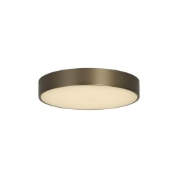 Searchlight PALMA 85431BZ - Plafonieră LED 12W, 230V, 3000K, Ø25 cm, bronz
