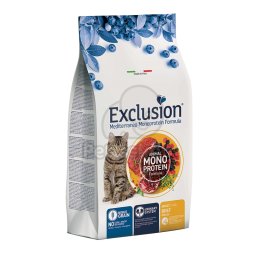 Exclusion Mediterraneo Monoprotein Formula Adult Cat - vită 1,5 kg