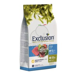 Exclusion Mediterraneo Monoprotein Formula Medium Breed - ton 12 kg