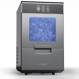 Klarstein Ice Galet, aparat de făcut cuburi de gheață tip nugget, 20 kg/24 h, Auto-Clean, rezervor de apa de 2,2 litri (ICE4-IceGalet-sl)