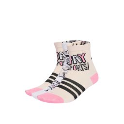 ADIDAS K Șosete (Pack Of 3) K Doodle So Wonqua/White/Blipnk JX1424