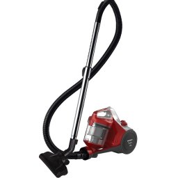 Aspirator Heinner HVC-MC700RD, fara sac, 700 W, recipient 2 litri, A, rosu