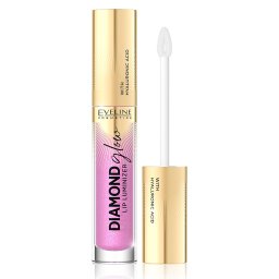 Luciu Buze cu Acid Hialuronic 10 Rose Violet - Eveline Diamond Glow Lip Luminiser