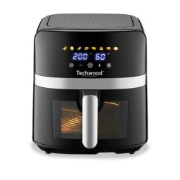 Friteuza cu aer cald Techwood TFR-806SHD, 8L, 1700W, 8 programe, pana la 200°c