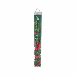 Set constructie plus-plus, tub 100 piese, jungle mix