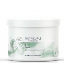 Masca pentru par cret ondulat Wella Professionals Nutricurls CurlsWaves, 500 ml