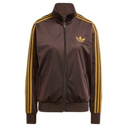 ADIDAS ORIGINALS Hanorac 'Adicolor Classic Firebird' maro închis / galben