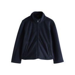 Next Jachetă fleece bleumarin