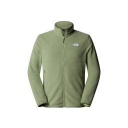 THE NORTH FACE Jachetă fleece funcțională 'Glacier' oliv / alb
