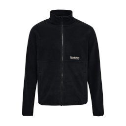 Hummel Jachetă fleece funcțională 'Pulse' negru / alb