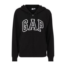 Gap Tall Hanorac 'HERITAGE' negru / alb