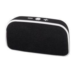 Boxa portabila EP147 BLUES - Difuzor Bluetooth cu radio FM încorporat Alb-Negru