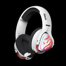 Casti Bloody MR720 Naraka, RGB, Bluetooth + USB, Alb