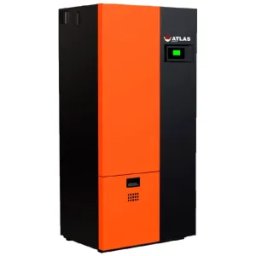 Centrala termica pe peleti Atlas Pelletech 26 Pack 26 kW, arzator otel inox, pompa de circulatie si vas de expansiune inclus