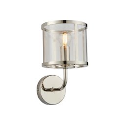 Endon 106003 - Aplică de perete HOPTON, 1xE14/7W/230V, crom lucios