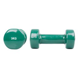 Gantere vinil inSPORTline 2 x 3 kg FitLine Training