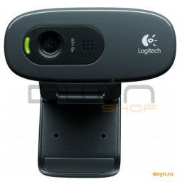 CAMERA WEB Logitech 'Quickcam C270', 1.3MP Sensor, Video: 1280 x 720 pixels '960-000636'