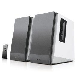 BOXE EDIFIER 2.0, RMS: 66W (2 x 15W, 2 x 18W), bluetooth, telecomanda wireless, volum, bass, treble, dual RCA, white-silver, "R1700BT-WS