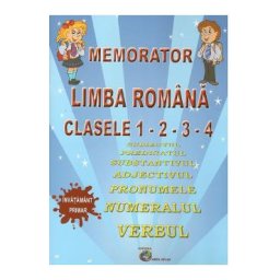 Memorator limba romana - Clasele 1-4