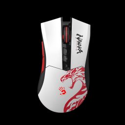Mouse Bloody R90 Plus – mouse gaming wireless 2.4 GHz, optic 100–5.000 CPI, 8 butoane programabile, acumulator, Naraka edition