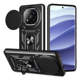 Husa Husa pentru Xiaomi Redmi Note 14 Pro+ 5G - Techsuit CamShield Series - Black
