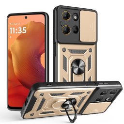 Husa Husa pentru Motorola Moto G15 / G15 Power - Techsuit CamShield Series - Gold