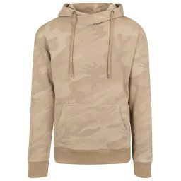 High Neck Camo Hoody nisip camo