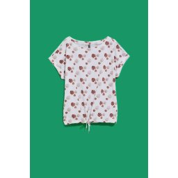 Marisse Women's T-Shirt L-Ts-4021 Off White