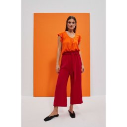 Marisse Women's Trousers L-Sp-4011 Strawberry