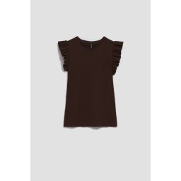 Marisse Women's T-Shirt L-Ts-4071 D.Oak