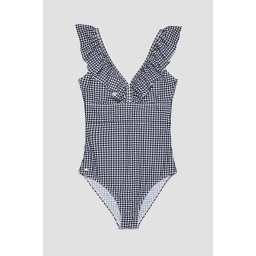 Costum de baie dintr-o singură piesă pentru femei cu volane