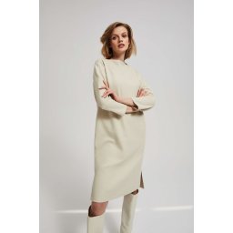 Marisse Simple Dress With 3/4 Sleeves
