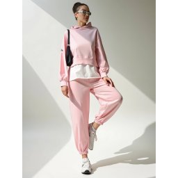 Resti Women's cotton set with a shirt-like insert