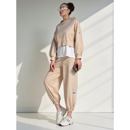 Resti Women's cotton set with a shirt insert